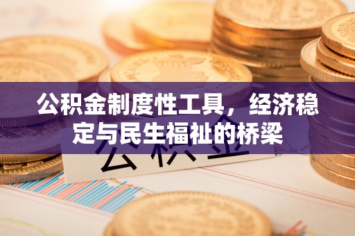 贵溪公积金制度性工具，经济稳定与民生福祉的桥梁