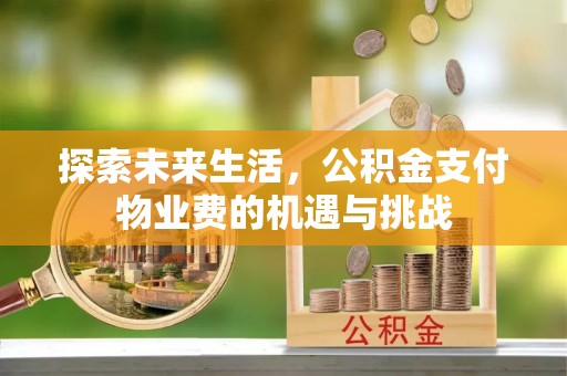 贵溪探索未来生活，公积金支付物业费的机遇与挑战