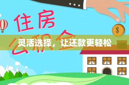 贵溪灵活选择，让还款更轻松