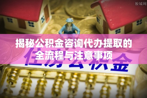 贵溪揭秘公积金咨询代办提取的全流程与注意事项