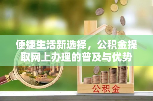 贵溪便捷生活新选择，公积金提取网上办理的普及与优势