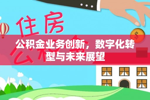 贵溪公积金业务创新，数字化转型与未来展望