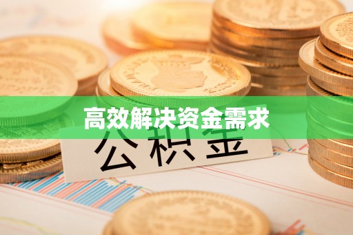 贵溪高效解决资金需求