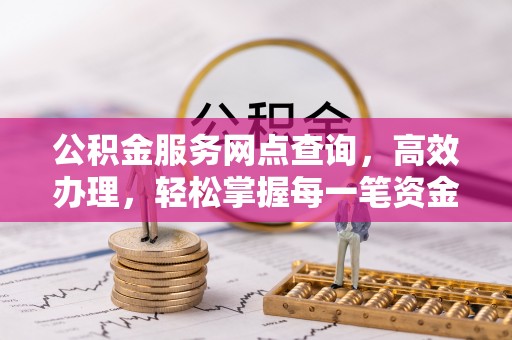 贵溪公积金服务网点查询，高效办理，轻松掌握每一笔资金动态
