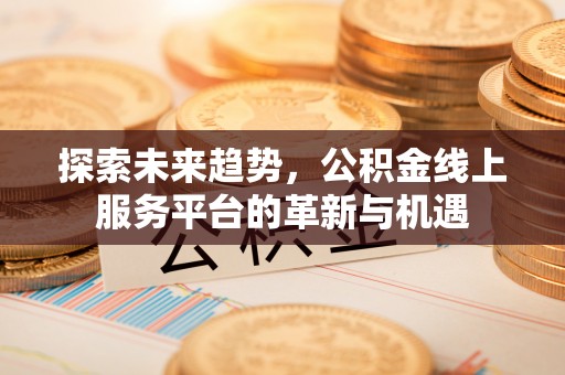 贵溪探索未来趋势，公积金线上服务平台的革新与机遇