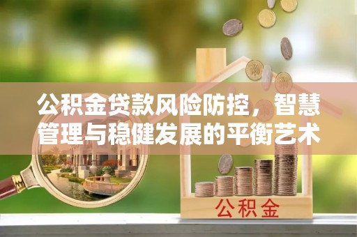贵溪公积金贷款风险防控，智慧管理与稳健发展的平衡艺术