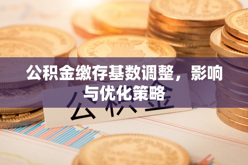贵溪公积金缴存基数调整，影响与优化策略