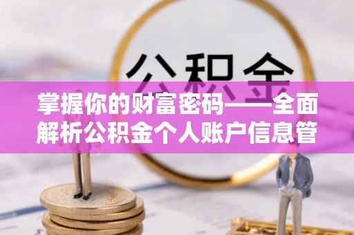 贵溪掌握你的财富密码——全面解析公积金个人账户信息管理与优化