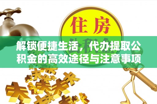 贵溪解锁便捷生活，代办提取公积金的高效途径与注意事项