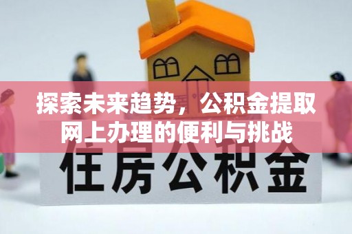贵溪探索未来趋势，公积金提取网上办理的便利与挑战