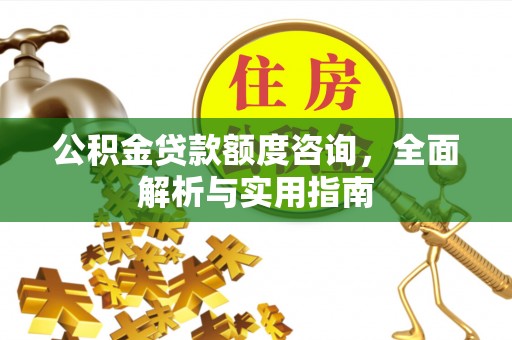 贵溪公积金贷款额度咨询，全面解析与实用指南