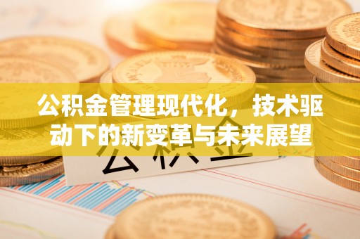 贵溪公积金管理现代化，技术驱动下的新变革与未来展望
