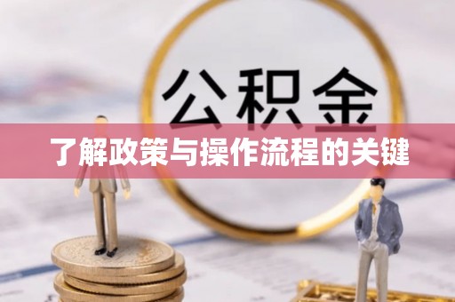 贵溪了解政策与操作流程的关键