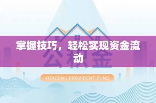 贵溪掌握技巧，轻松实现资金流动